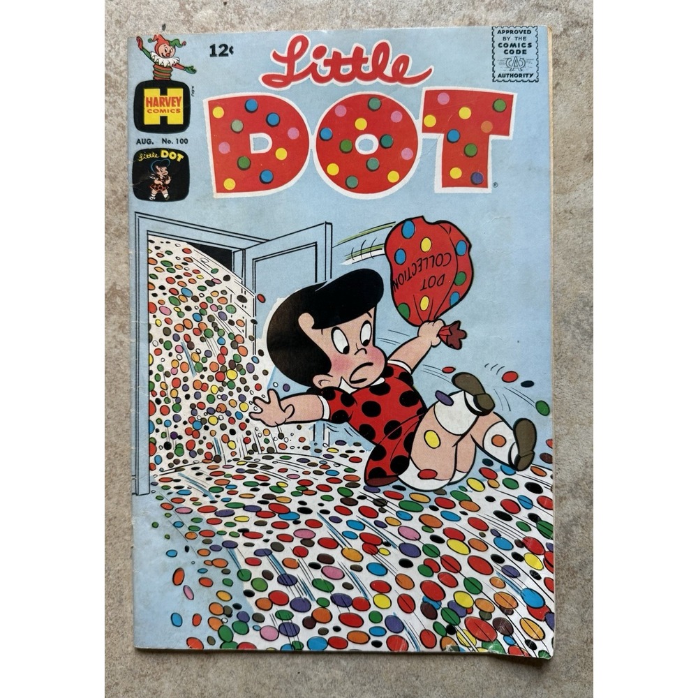 Harvey Comics Little Dot No. 104 Silver Age Comic Book GOOD-